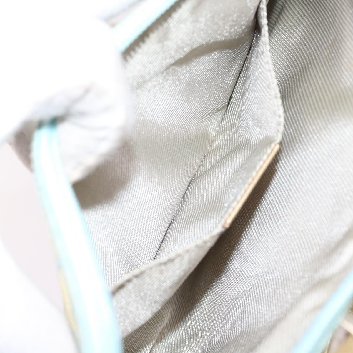 Gucci Vintage Pochette Shoulder Bag GG Canvas, BLUE, CANVAS, Clutche & pouche