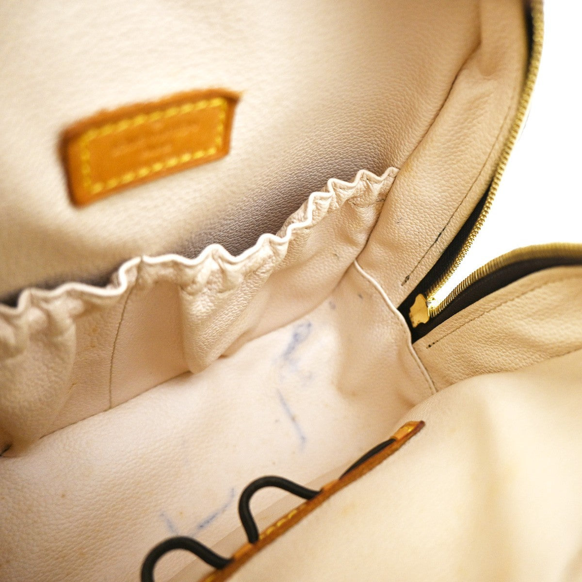 Louis Vuitton Spontini Handbag Monogram Canvas, BROWN, CANVAS, Handbag