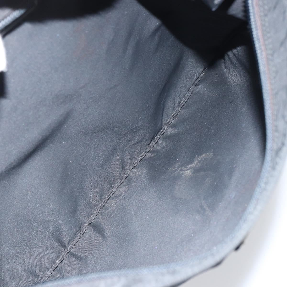 Prada Flat Messenger Bag Tessuto, BLACK, NYLON, Shoulder bag