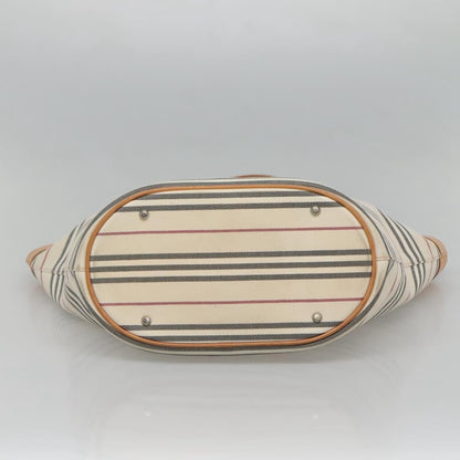 Burberry Nova check Shoulder bag Canvas, ECRU, CANVAS, Shoulder bag