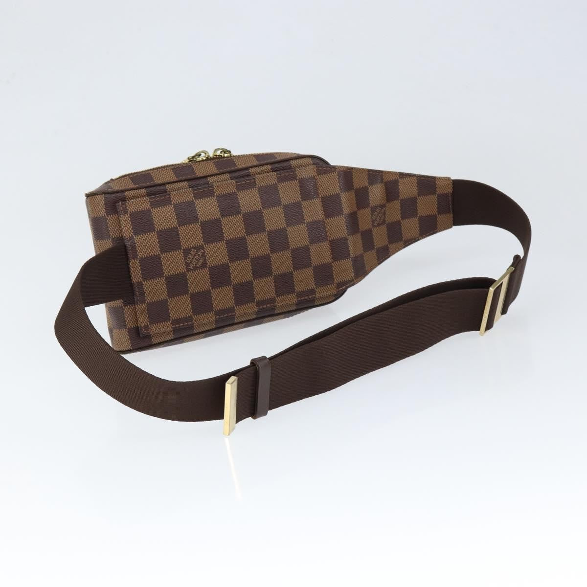 Louis Vuitton Geronimos Waist Bag Damier, BROWN, CANVAS, Shoulder bag