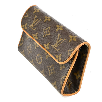 Louis Vuitton Florentine Waist Bag Monogram Canvas, BROWN, CANVAS, Shoulder bag