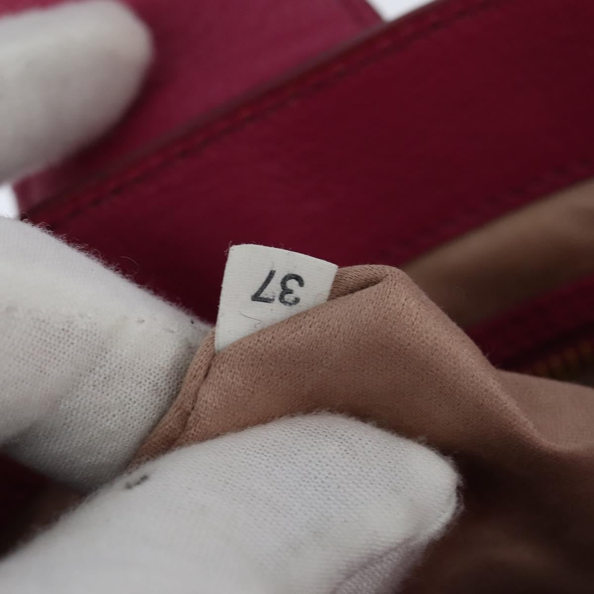 Miu Miu Madras Convertible Lock Tote Leather, PINK, LEATHER, Handbag