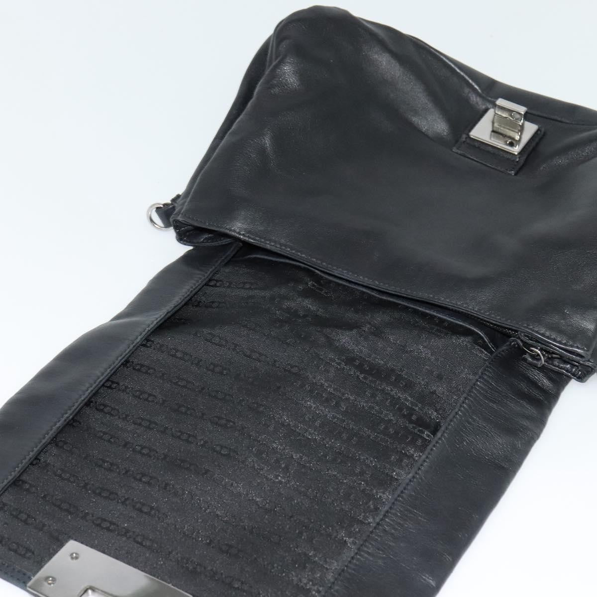 Celine Handbag Leather, BLACK, LEATHER, Handbag