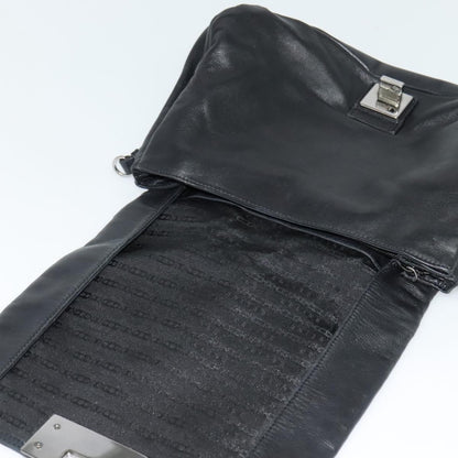 Celine Handbag Leather, BLACK, LEATHER, Handbag