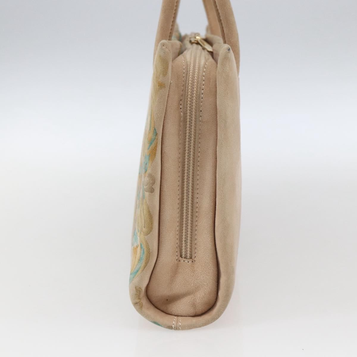 Loewe Vintage Handbag Suede, BEIGE, SUEDE, Handbag