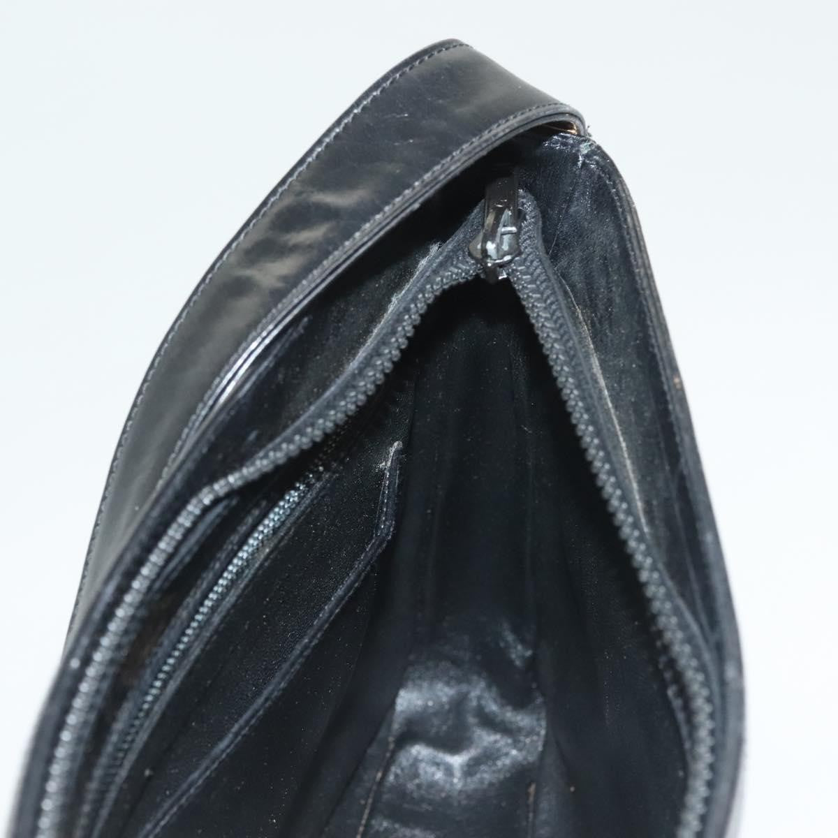 Gucci Vintage Shoulder Bag Leather, BLACK, LEATHER, Shoulder bag