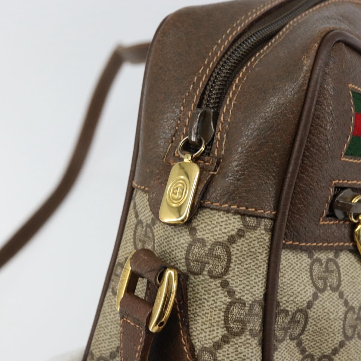 Gucci Vintage Ophidia Shoulder Bag GG Canvas, BEIGE, PVC, Shoulder bag