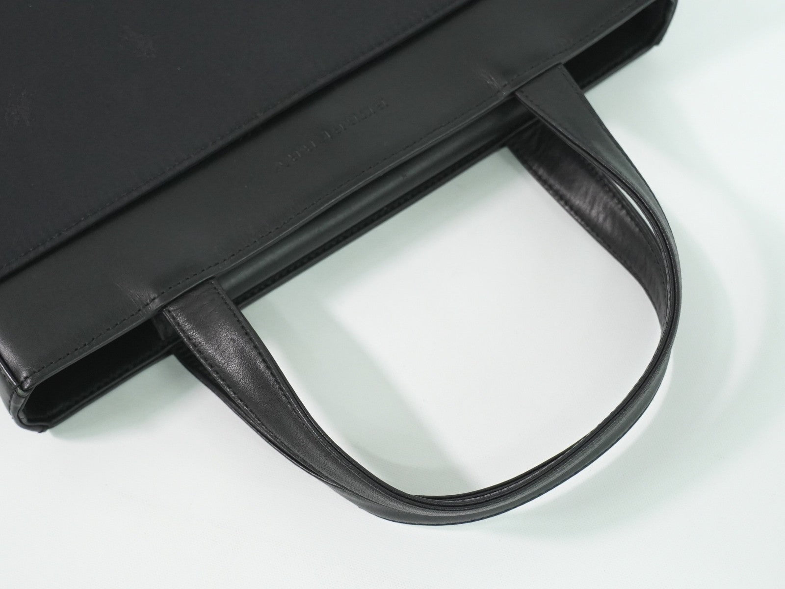 Burberry Vintage tote bag Nylon, BLACK, NYLON, Tote bag