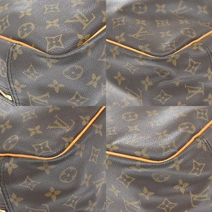 Louis Vuitton Deauville Handbag Monogram Canvas, BROWN, LEATHER, Handbag