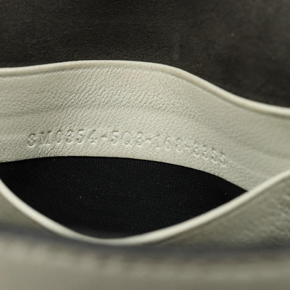 Fendi Monster Baguette Leather, WHITE, LEATHER, Shoulder bag