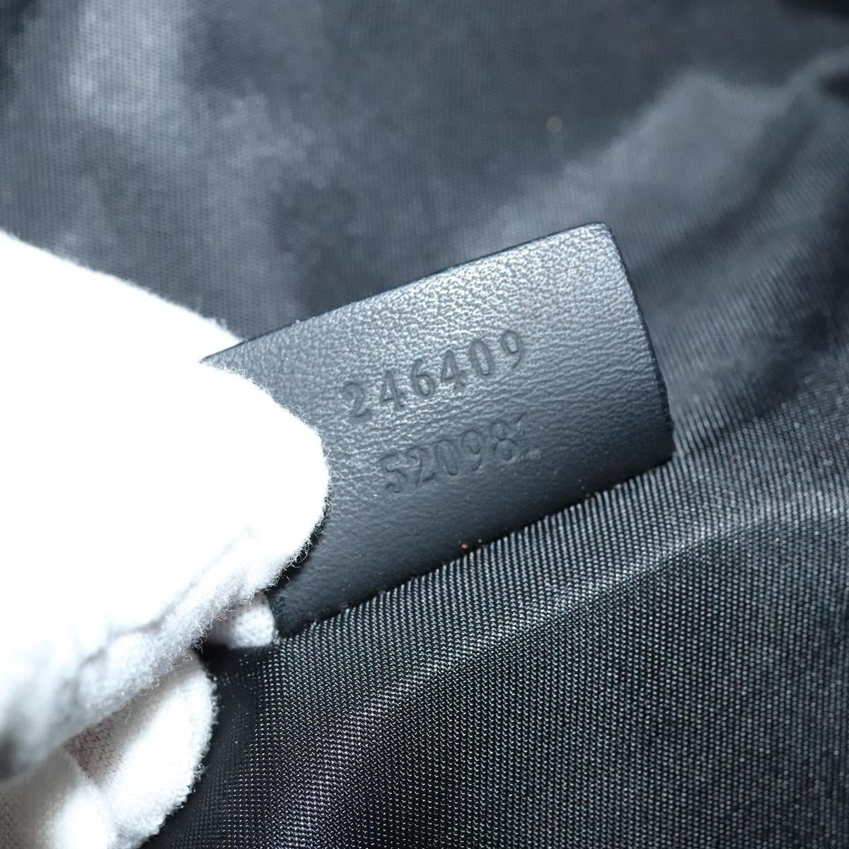 Gucci Waist Bag Guccissima Leather, BLACK, LEATHER, Clutche & pouche