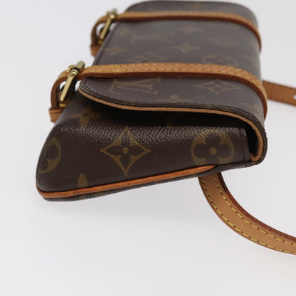 Louis Vuitton Pochette Marrell Monogram Canvas, BROWN, CANVAS, Clutche & pouche