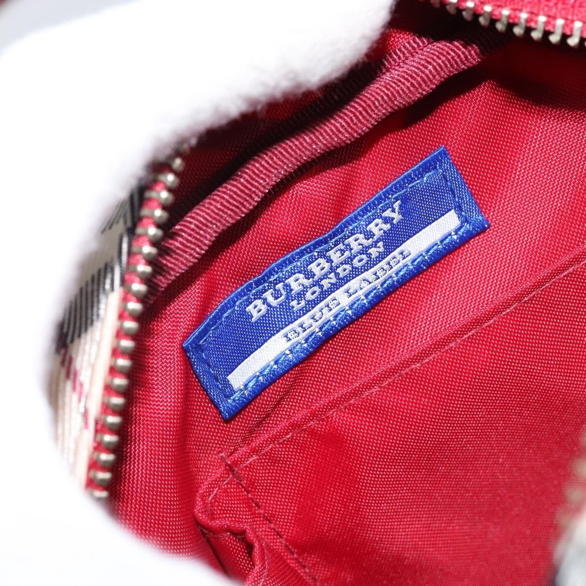 Burberry Nova Check Blue Label Canvas, BEIGE, CANVAS, Shoulder bag