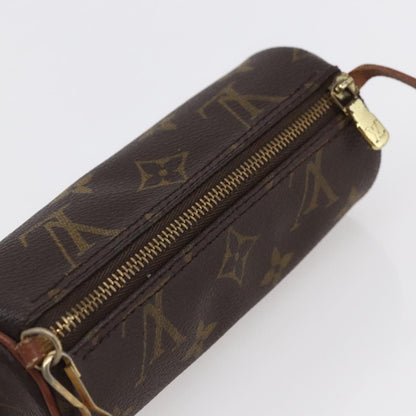 Louis Vuitton Papillon Pochette Monogram Canvas, BROWN, CANVAS, Handbag