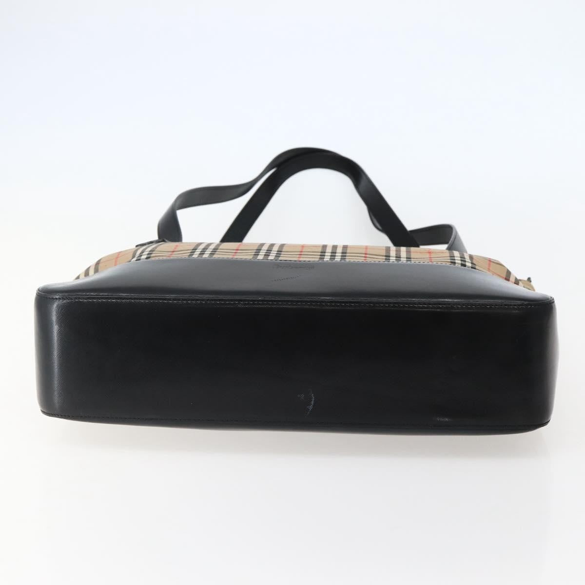 Burberry Nova Check Tote canvas check pattern, BEIGE, CANVAS, Tote bag