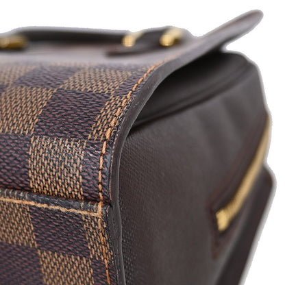 Louis Vuitton Triana Bag Damier, Brown, Canvas, Handbag