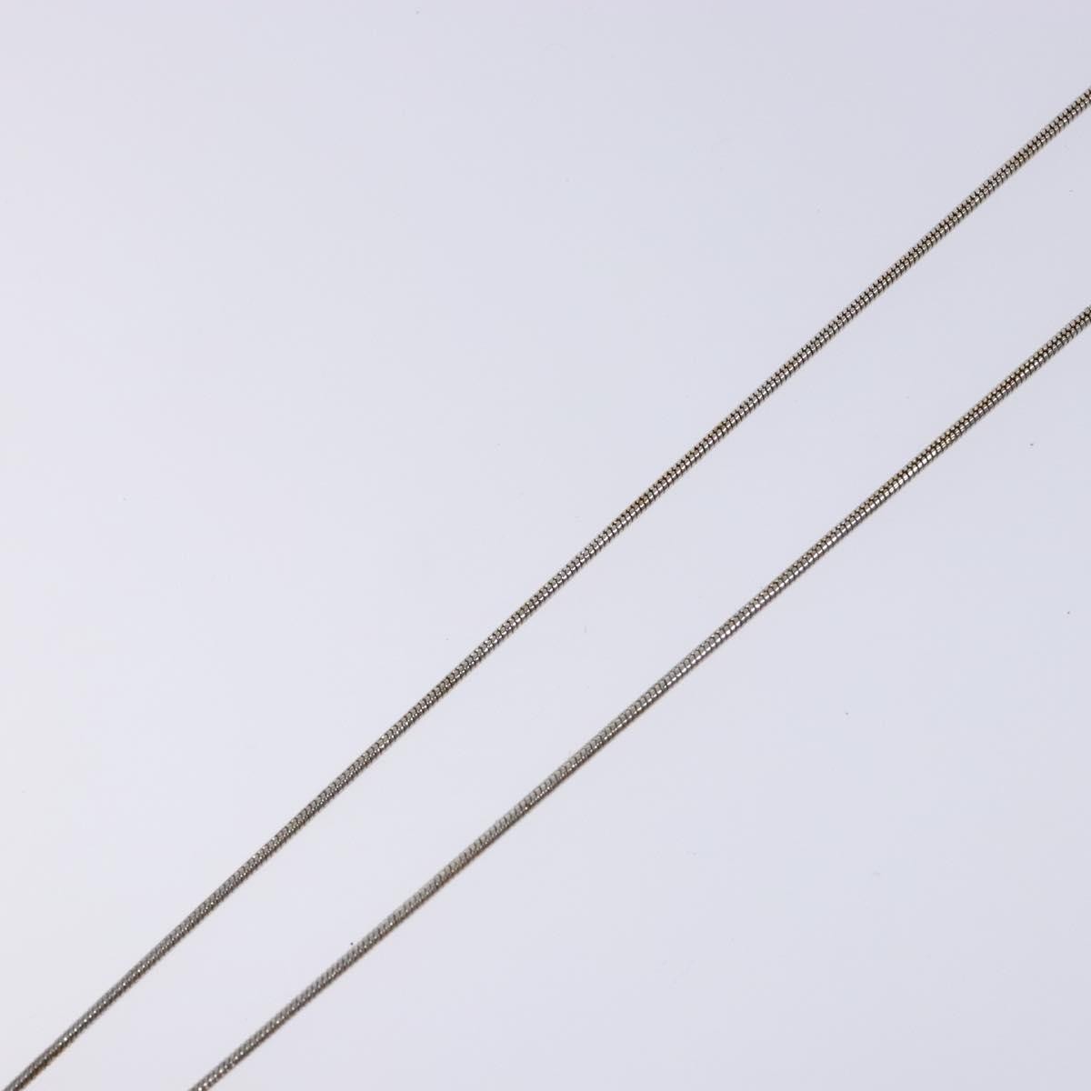 Christian Dior CD Logo necklace Metal, SILVER, METAL, Necklace