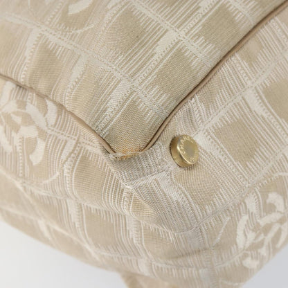 Chanel Travel Line Tote Nylon, BEIGE, NYLON, Tote bag