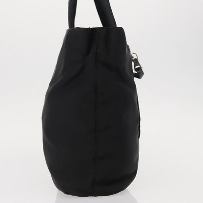 Prada Vintage Tote Nylon, BLACK, NYLON, Tote bag