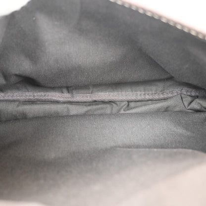 Louis Vuitton Saumur Handbag Mini Lin, BROWN, CANVAS, Handbag