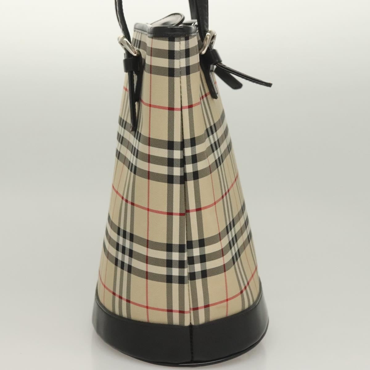 Burberry Nova Check Tote canvas check pattern, BEIGE, CANVAS, Tote bag