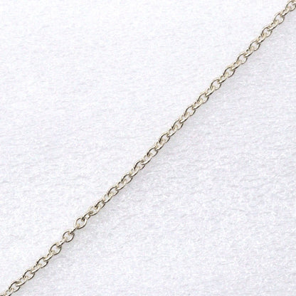 Tiffany & Co. Elsa Peretti Open Heart Pendant Necklace Sterling Silver, SILVER, SILVER, Necklace