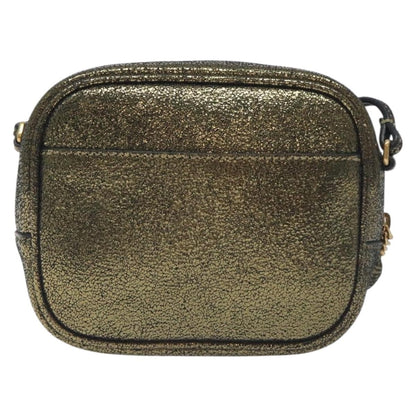 Saint Laurent Classic Monogram Blogger Crossbody Bag Leather, GOLD, LEATHER, Crossbody bag