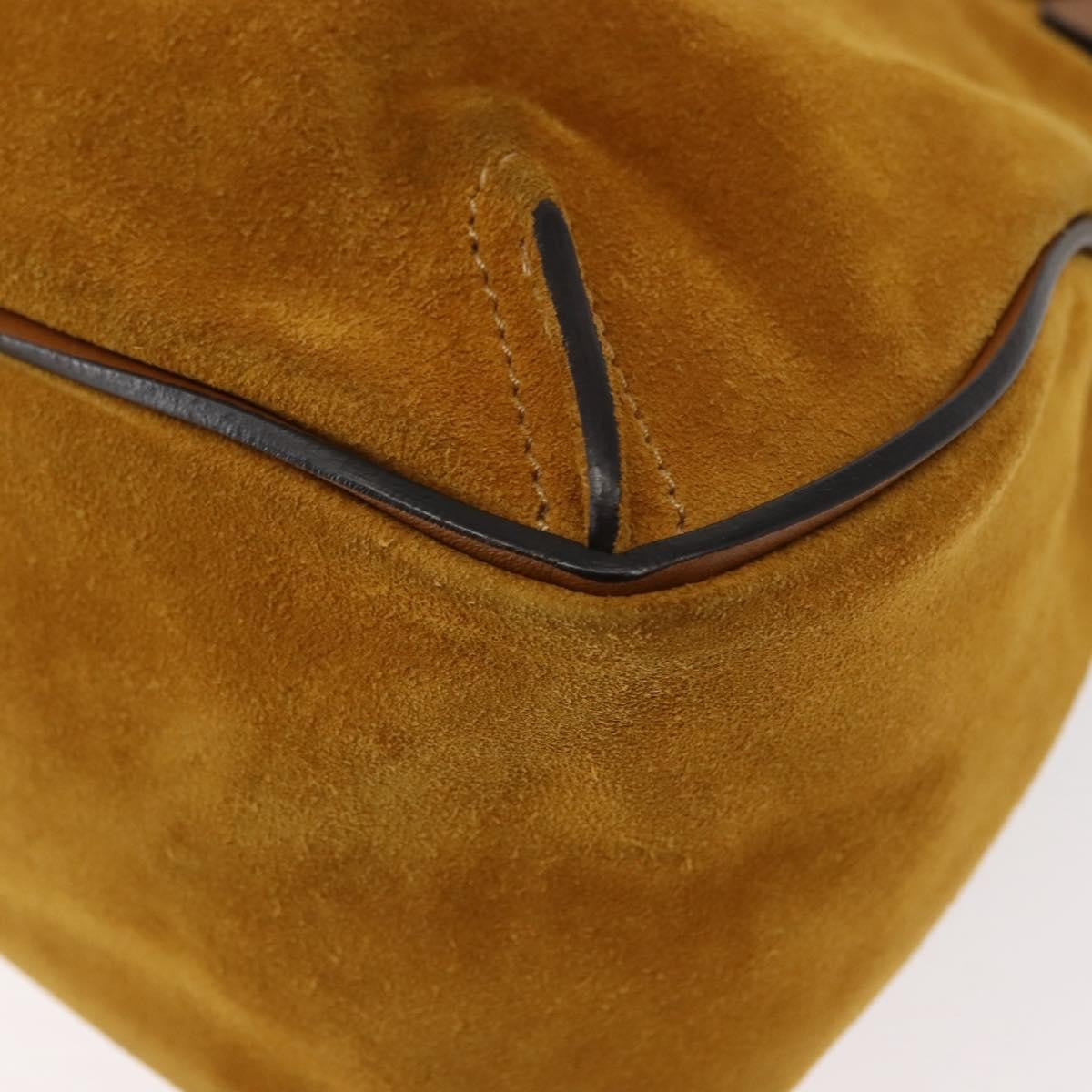 Chloe Lexa Crossbody Bag Suede, GOLD, SUEDE, Shoulder bag