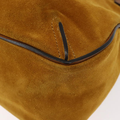 Chloe Lexa Crossbody Bag Suede, GOLD, SUEDE, Shoulder bag