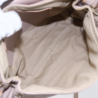 Chloe Lily Shoulder bag Leather, PINK, LEATHER, Shoulder bag