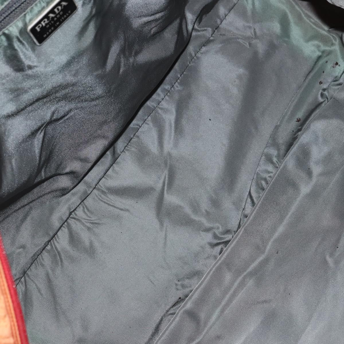 Prada Boston Bag Tessuto, RED, NYLON, Travel bag