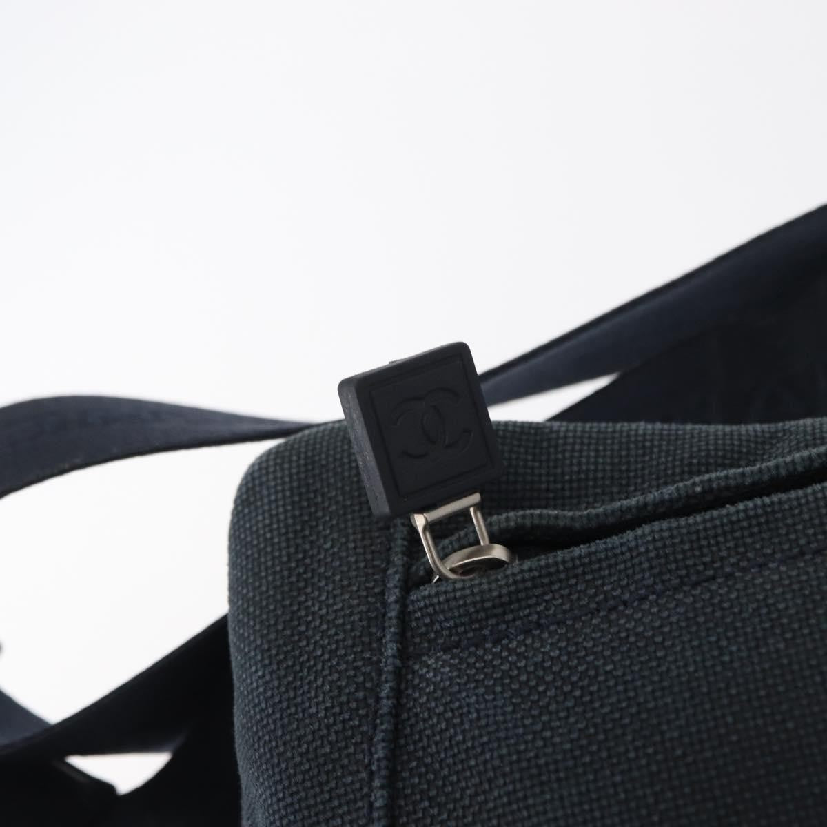 Chanel Sport Line Waist Bag Canvas, NAVY, CANVAS, Clutche & pouche