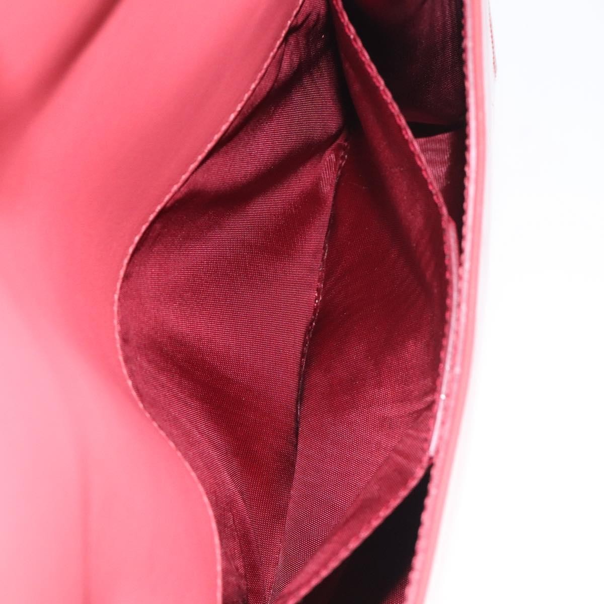 Salvatore Ferragamo Ginny Crossbody Bag Patent, ORANGE, PATENT_LEATHER, Shoulder bag