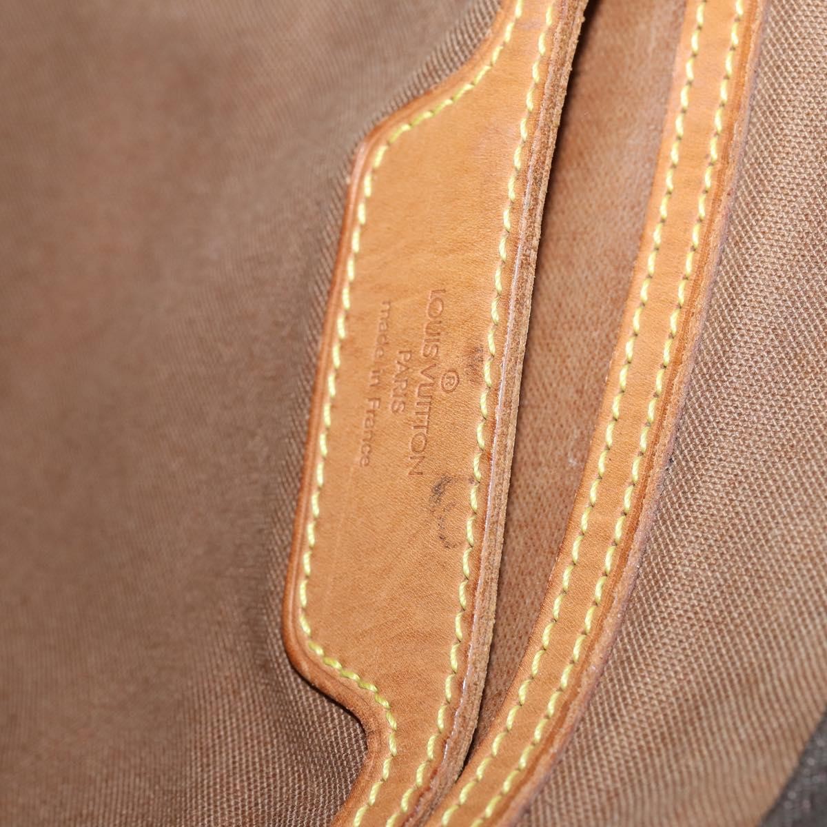 Louis Vuitton Flanerie Handbag Monogram Canvas, BROWN, CANVAS, Handbag