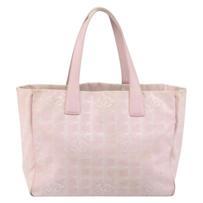Chanel Travel Line Tote Nylon, PINK, NYLON, Tote bag