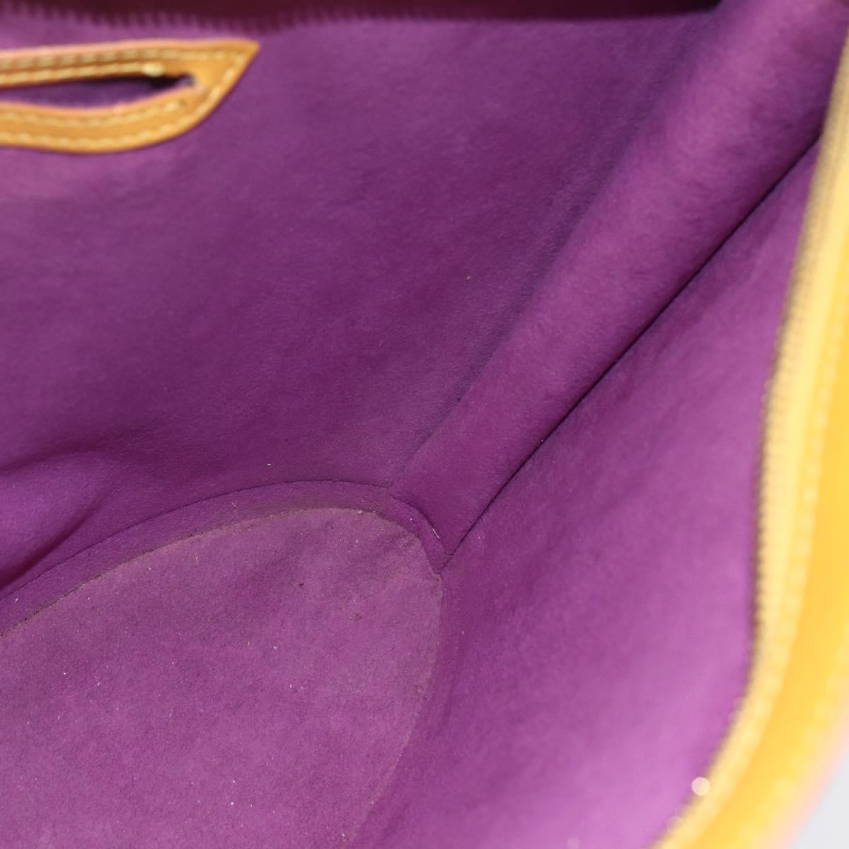 Louis Vuitton Saint Jacques Handbag Epi Leather, YELLOW, LEATHER, Handbag