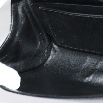 Gucci Vintage Shoulder Bag Leather, BLACK, LEATHER, Shoulder bag