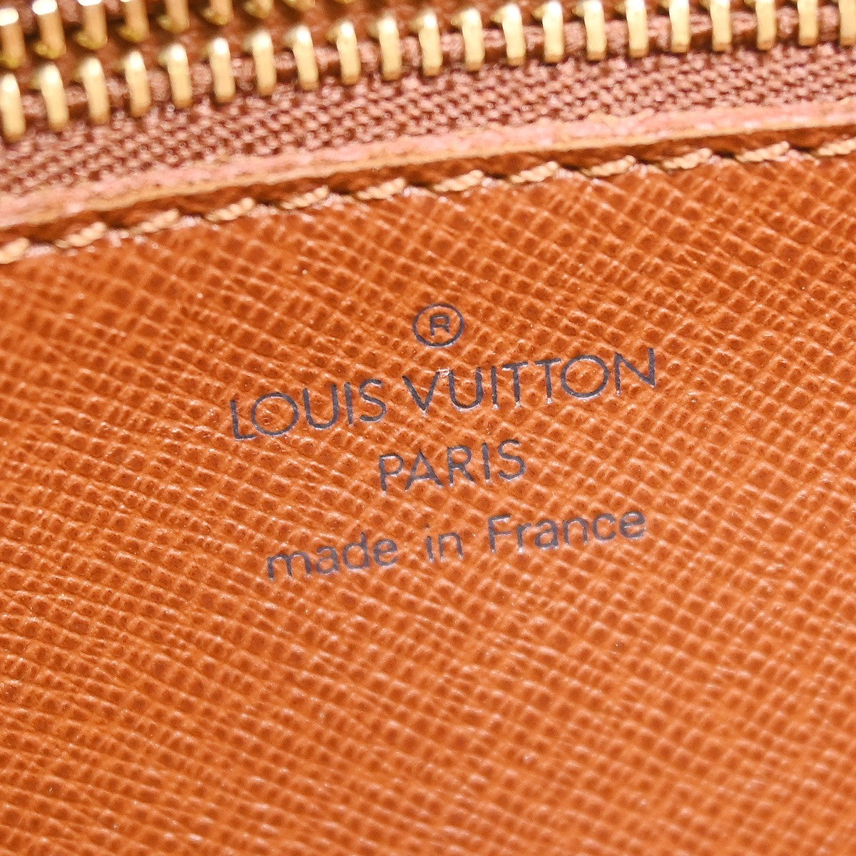 Louis Vuitton Marly Dragonne Clutch Monogram Canvas, Brown, Canvas, Clutch