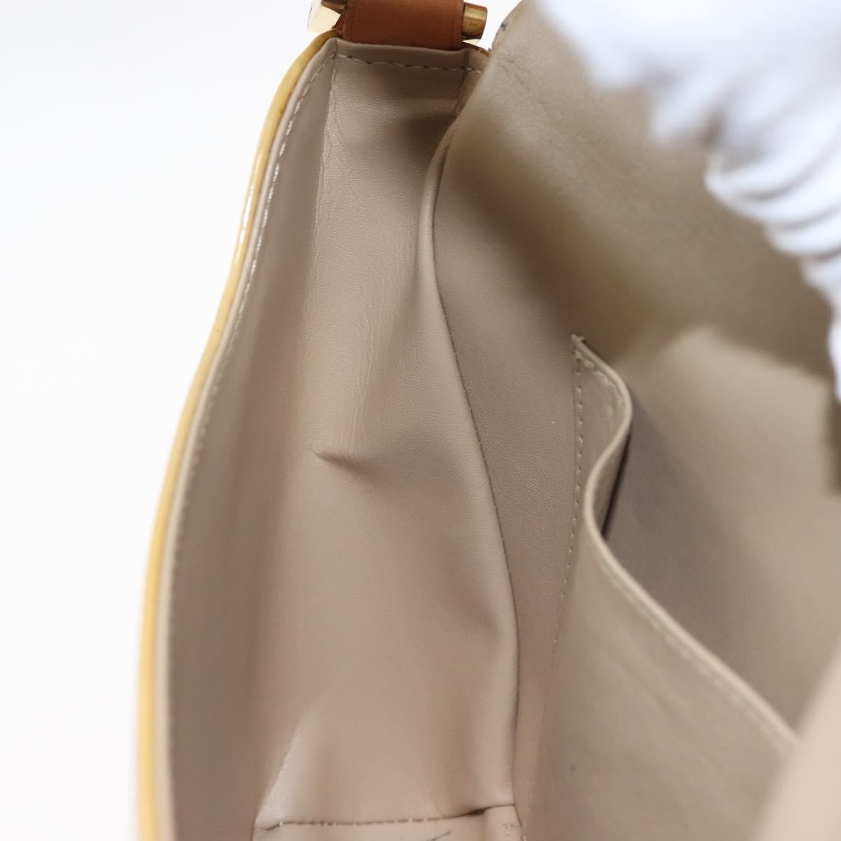 Louis Vuitton Thompson Street Handbag Monogram Vernis, BEIGE, PATENT_LEATHER, Handbag