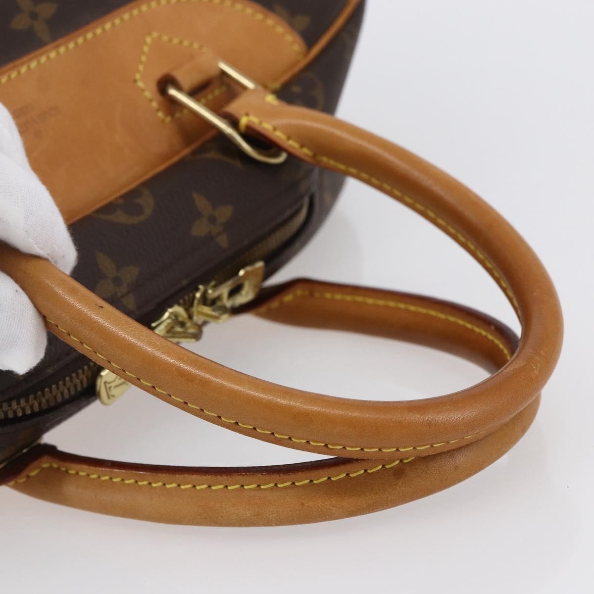 Louis Vuitton Deauville Handbag Monogram Canvas, BROWN, CANVAS, Handbag