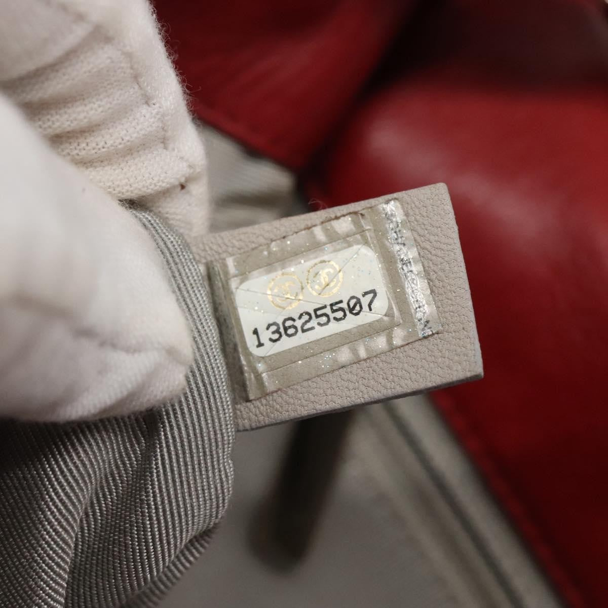 Chanel Timeless CC Flap Bag Leather, RED, LEATHER, Shoulder bag