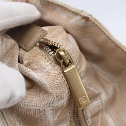 Chanel Travel Line Tote Nylon, BEIGE, NYLON, Tote bag