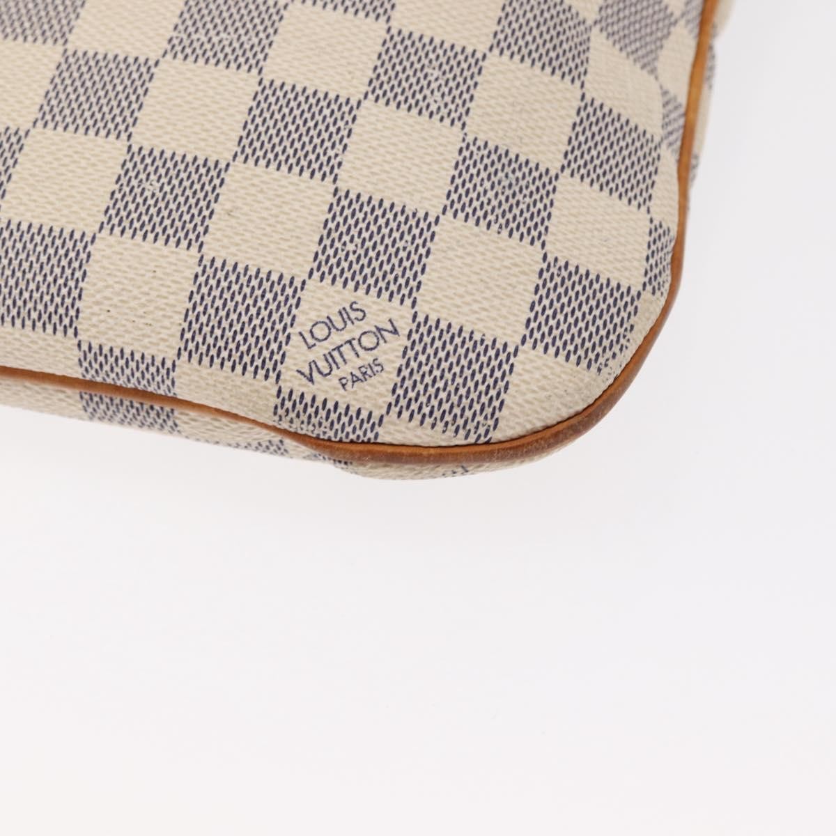 Louis Vuitton Bosphore Pochette Damier, WHITE, CANVAS, Shoulder bag