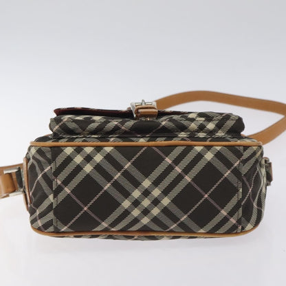 Burberry Nova Check Blue Label Nylon, BROWN, NYLON, Travel bag