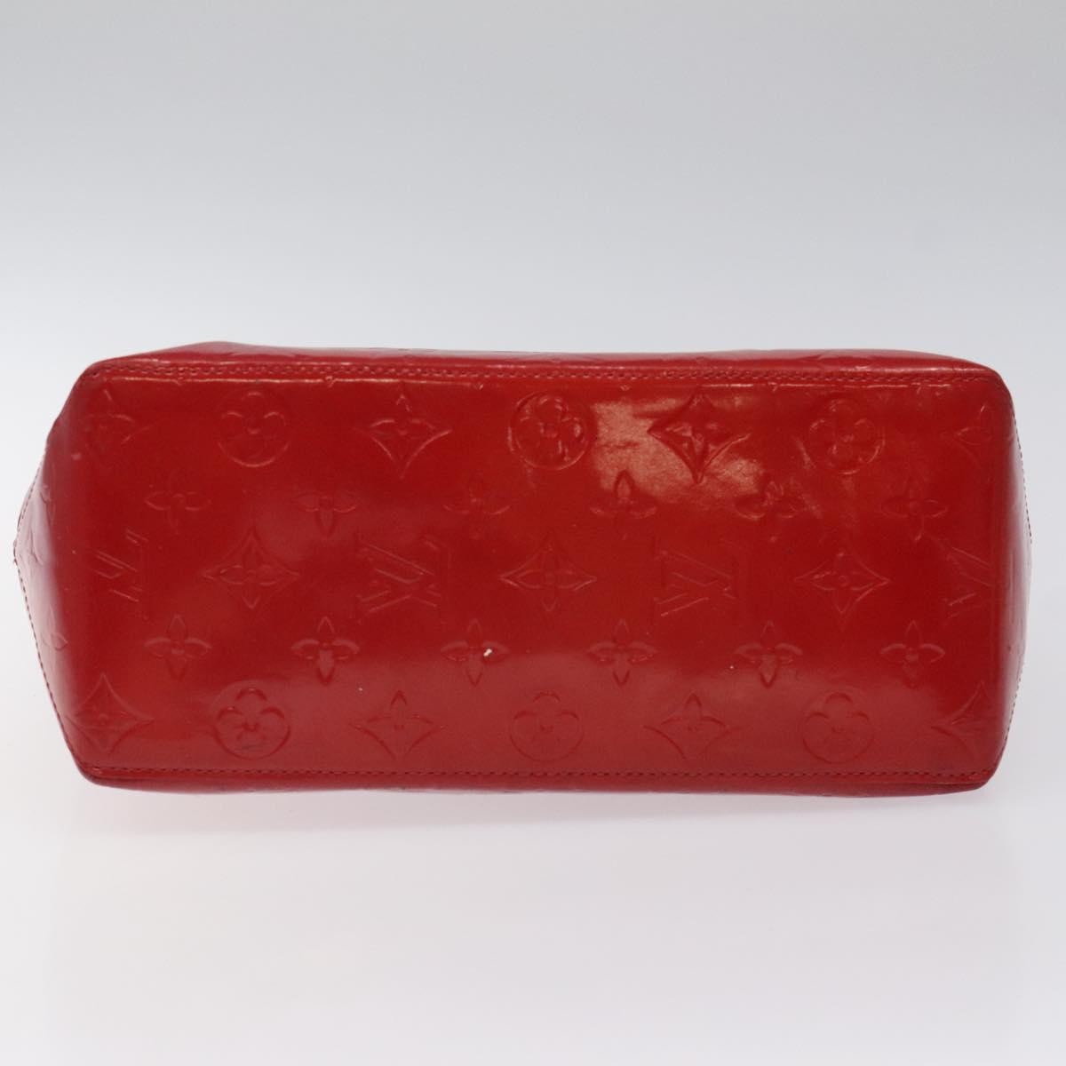 Louis Vuitton Reade Handbag Monogram Vernis, RED, PATENT_LEATHER, Handbag