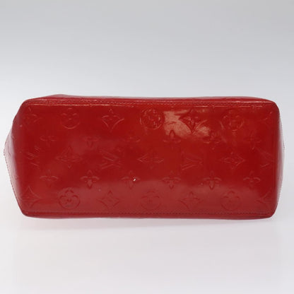 Louis Vuitton Reade Handbag Monogram Vernis, RED, PATENT_LEATHER, Handbag