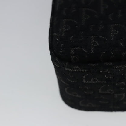 Christian Dior Vintage Trotter Pouch Diorissimo Canvas, BLACK, CANVAS, Clutche & pouche