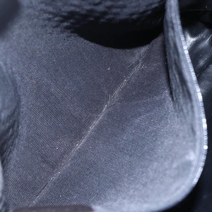 Bally Vintage Chain Shoulder Bag Quilted Leather, BLACK, LEATHER, Shoulder bag