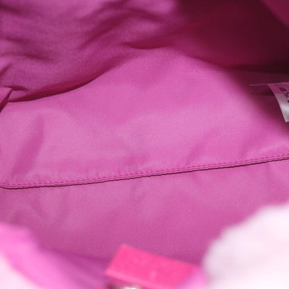 Gucci Flying Bear Handbag Wool, PINK, WOOL, Handbag